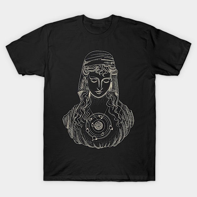 Astral lady T-Shirt by Cleopsys